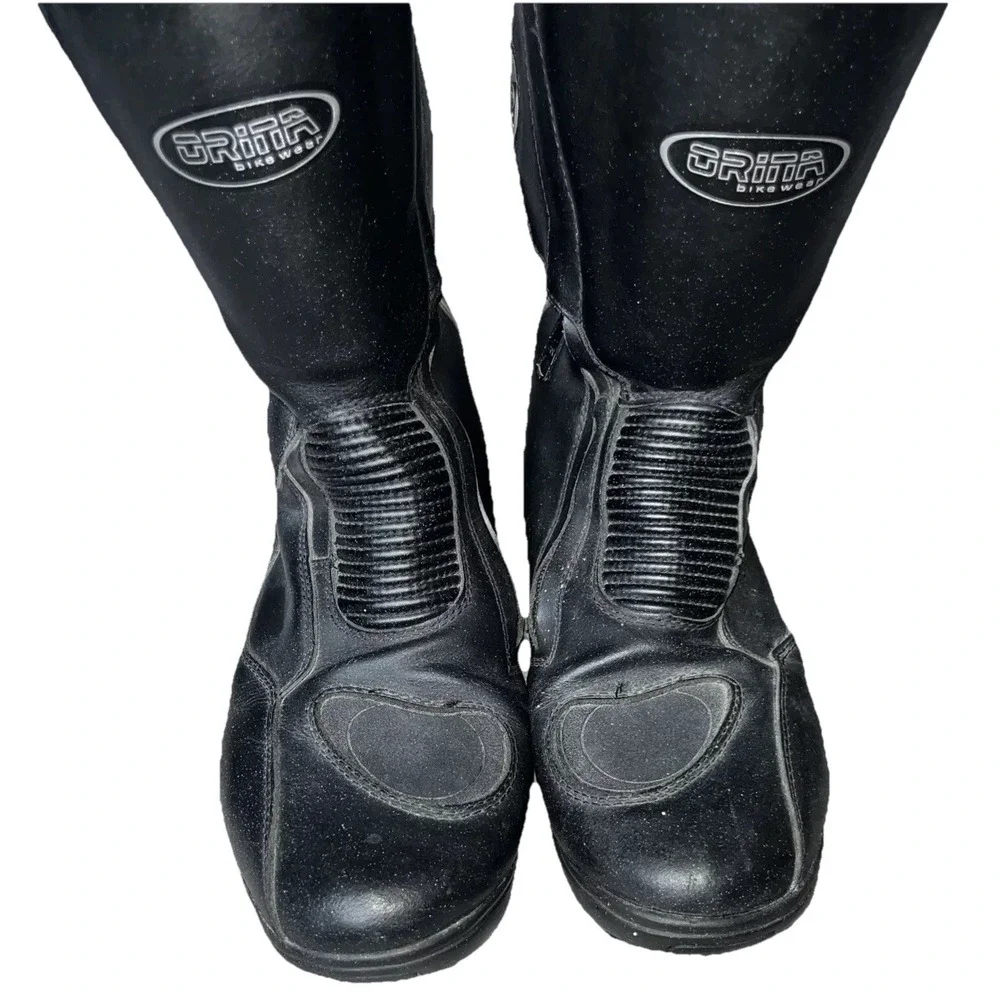 Speed X‎ Motorcycle Boots US 9/42 Black Sport Touring leather The Orina Boots